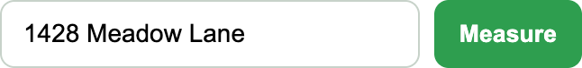 Address search box with a Measure button